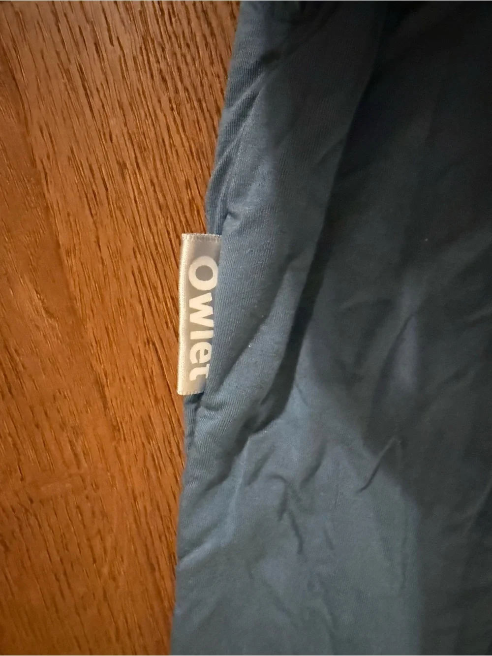 Owlet Bamboo Sleep Sack Wearable Blanket Swaddle Blue Infant 0-3 Months
